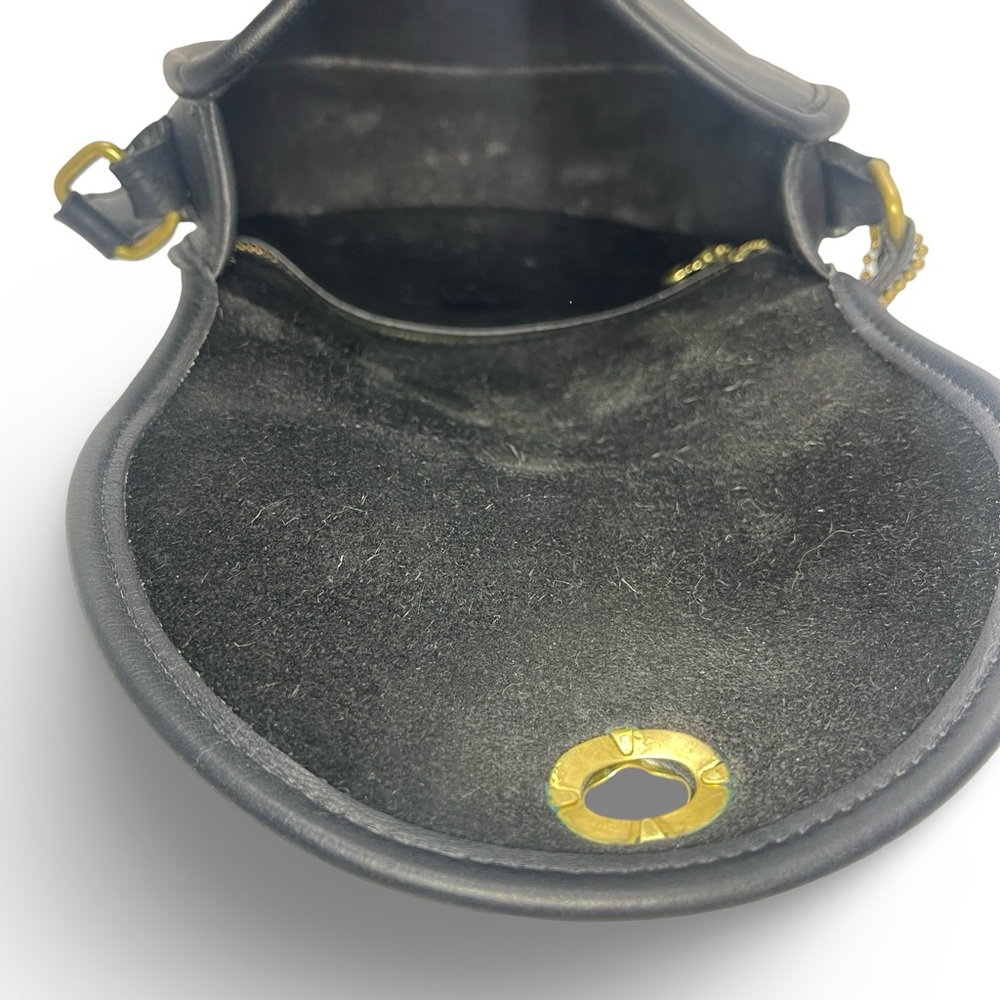 🛎️ Coach Watson Turn-lock Black Vintage Crossbody Bag - Picture 12 of 15